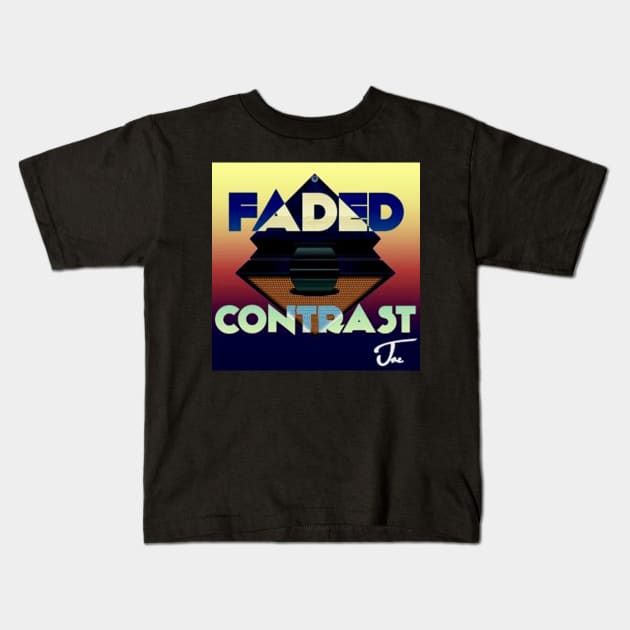 JAE- FADED CONTRAST Kids T-Shirt by neilstuartcoffey